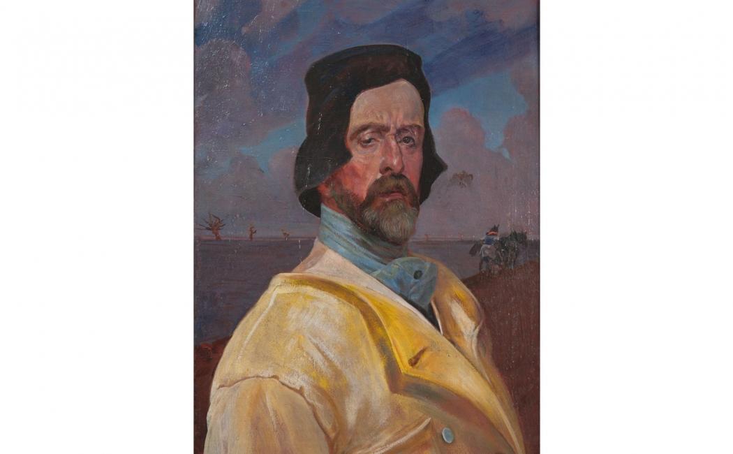 Jacek Malczewski, Autoportret, wł. MŚO