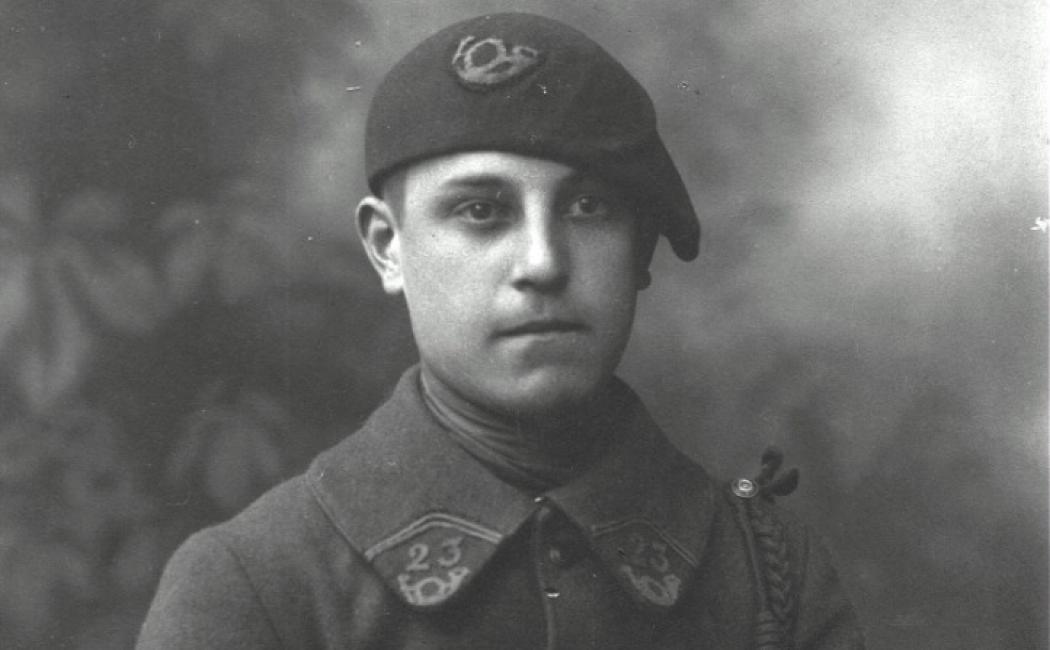 Żołnierz francuski z załogi stacjonującej w Rudzińcu w czasie III powstania