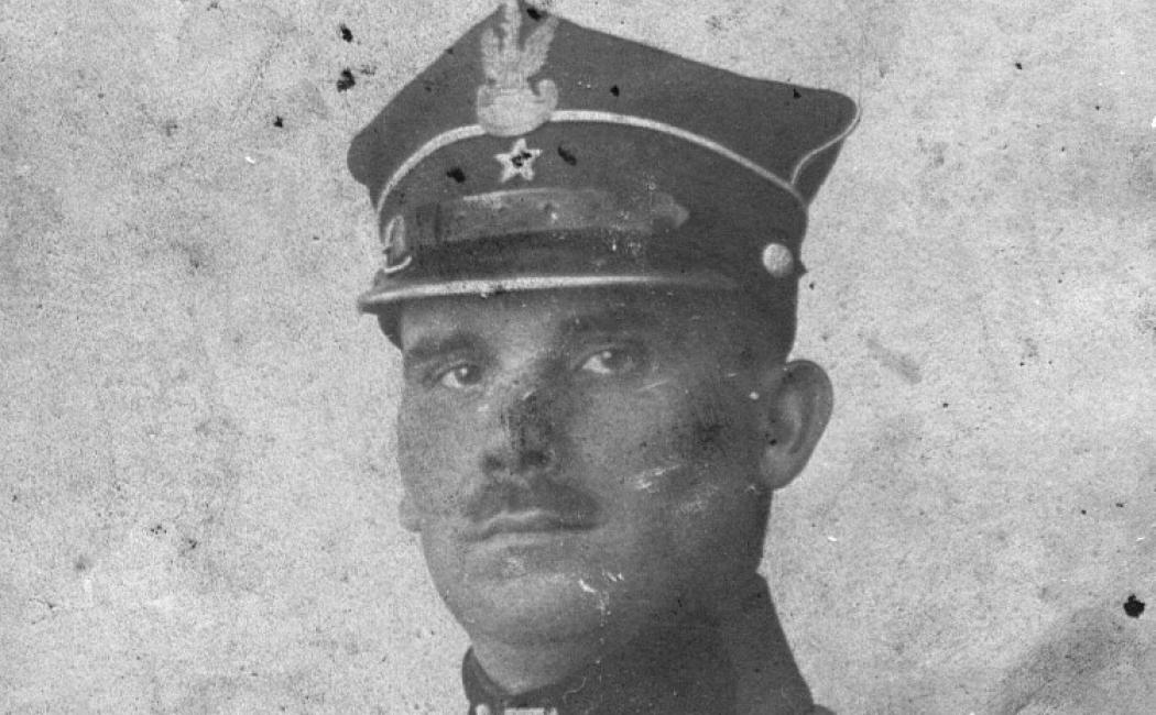 Ppor. Karol Gajdzik, dowódca 4. Pułku Piechoty (chorzowskiego)