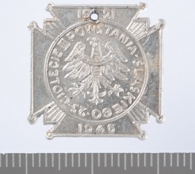 Odznaka pamiątkowa wydana w 25. Rocznicę III Powstania Śląskiego