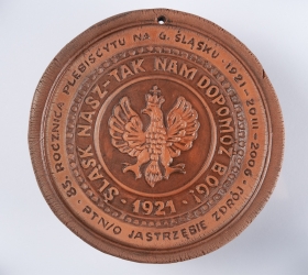 Medal pamiątkowy wydany z okazji 85. rocznicy wybuchu III powstania śląskiego