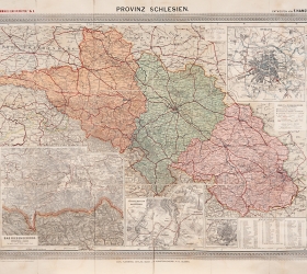Mapa „Prowinz Schlesien”