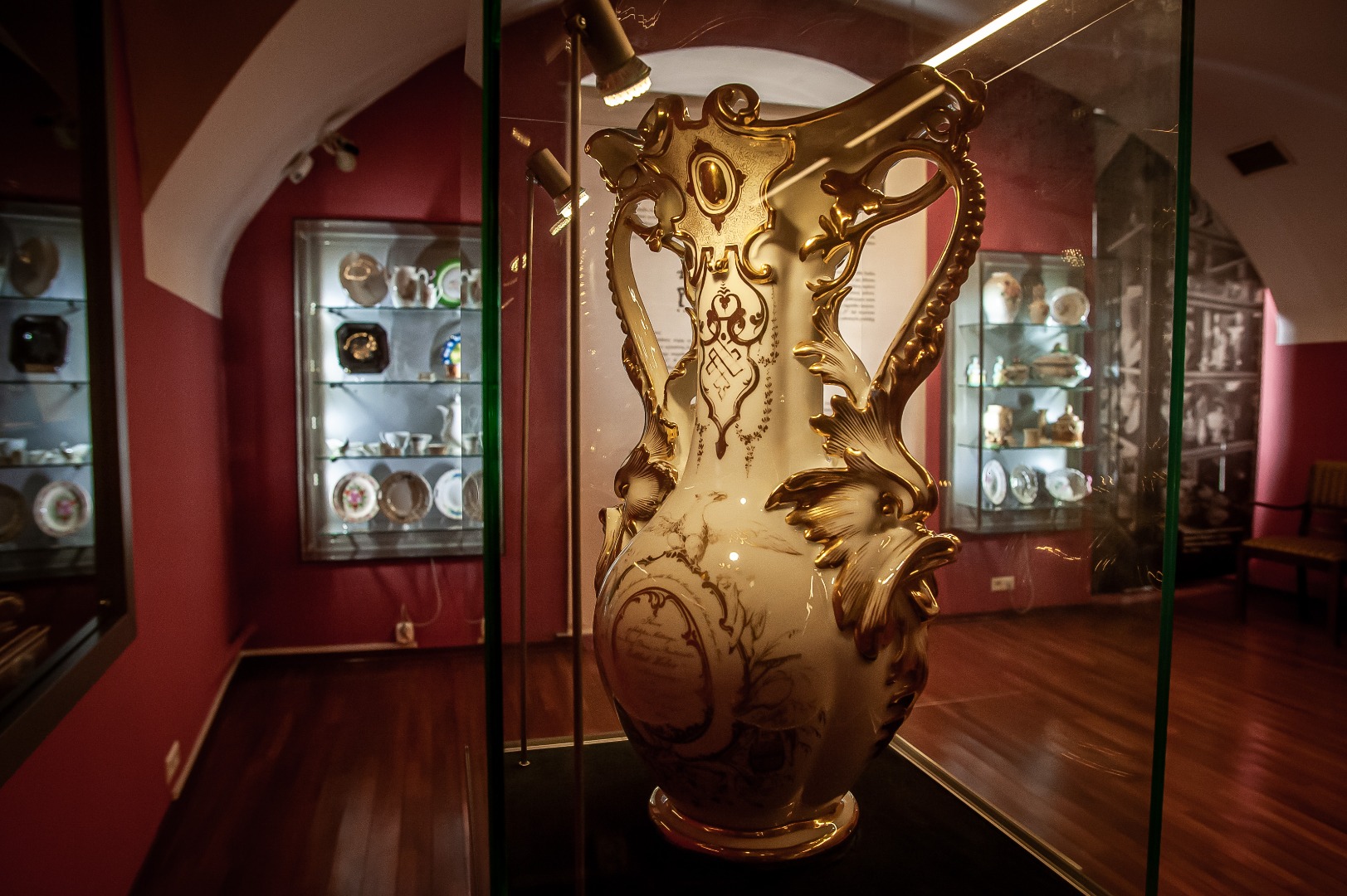 Sala poświęcona historii ceramiki na Górnym Śląsku